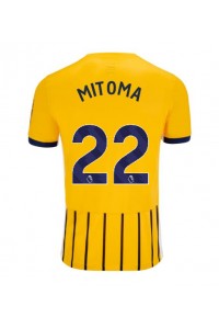 Brighton Kaoru Mitoma #22 Voetbaltruitje Uit tenue 2024-25 Korte Mouw